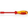 98 03 09 Nut Driver with screwdriver handle insulating multi-component handle, VDE-tested burnished 237 mm